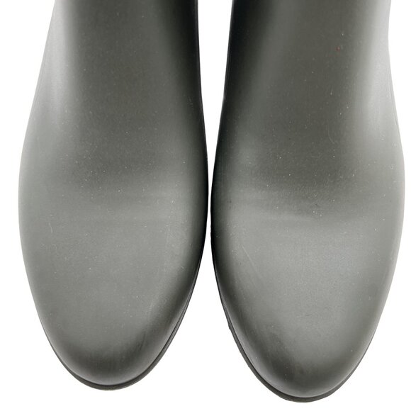 Sam Edelman Womens 8 Tinsley Moss Green Chelsea Ankle Rain Bootie - Picture 5 of 16